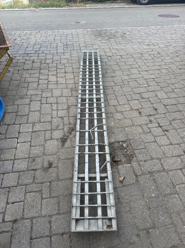 Rampen Gebogen 3.1m lang