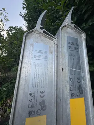 Rampen 4m lang 5600kg