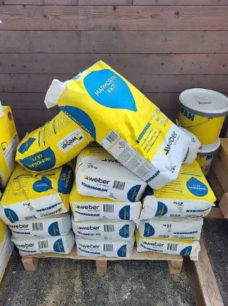 13 Sack KK71 Marmoran Combimörtel / Grundputz