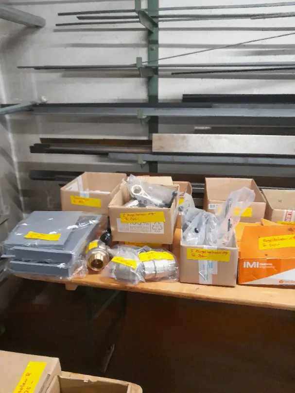 Fitting Verzinkt, Chromstahl , Rotguss