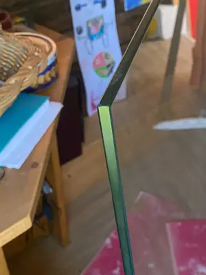 Glastrennwand